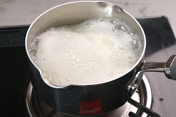 boil milk