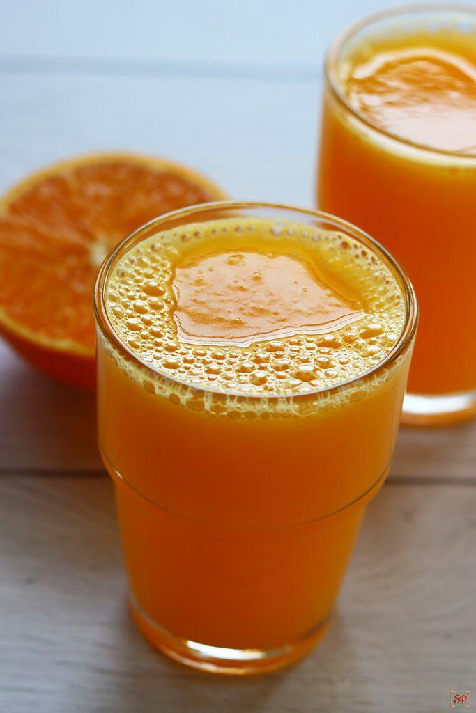 Orange Juice Recipe - Sharmis Passions