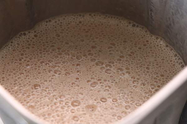 thick and frothy shake