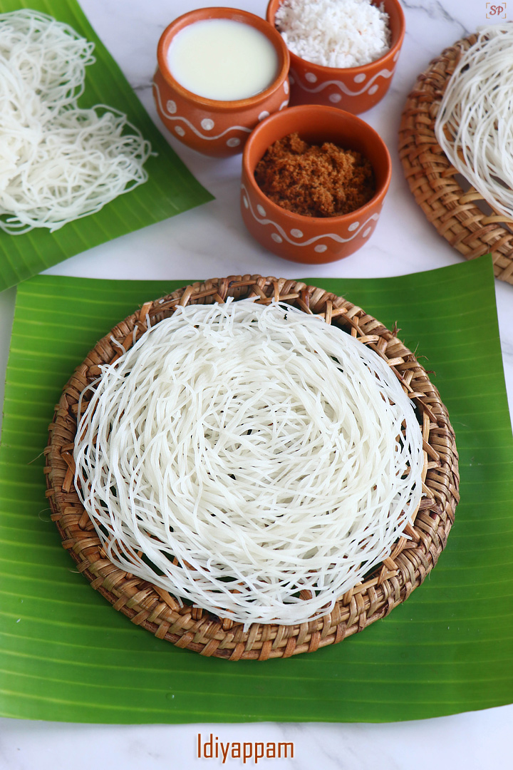 Idiyappam - Cuisine of Kerala - Dish for Breakfast - Idiyappam Recipe