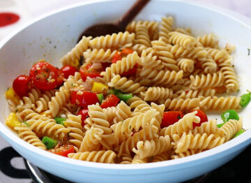 Fusilli Pasta Recipe - Sharmis Passions