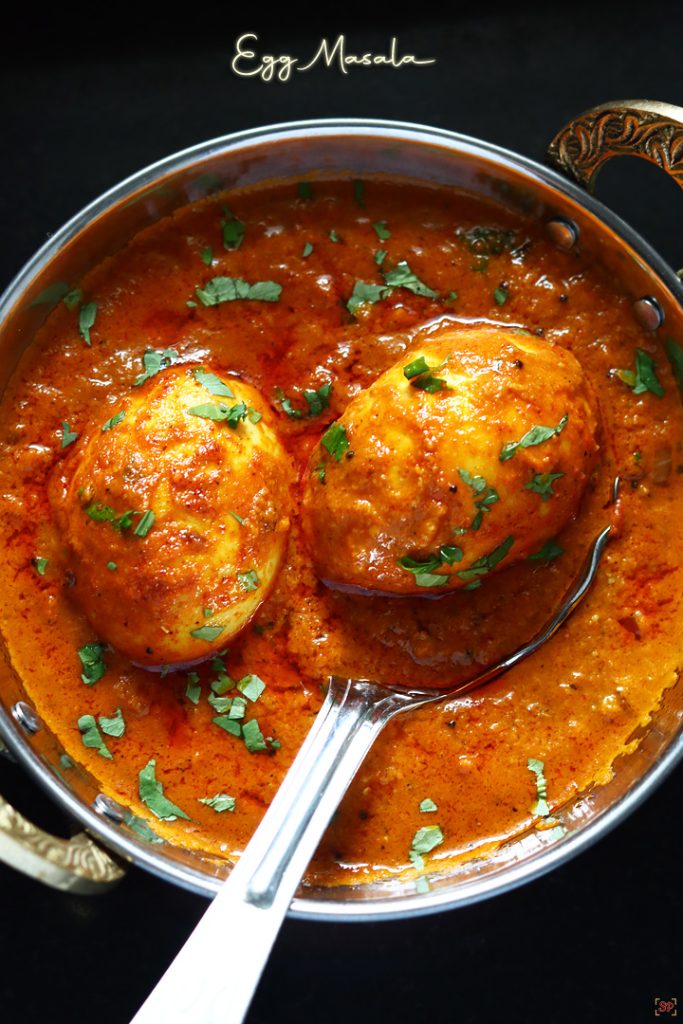 Egg Masala Recipe Sharmis Passions