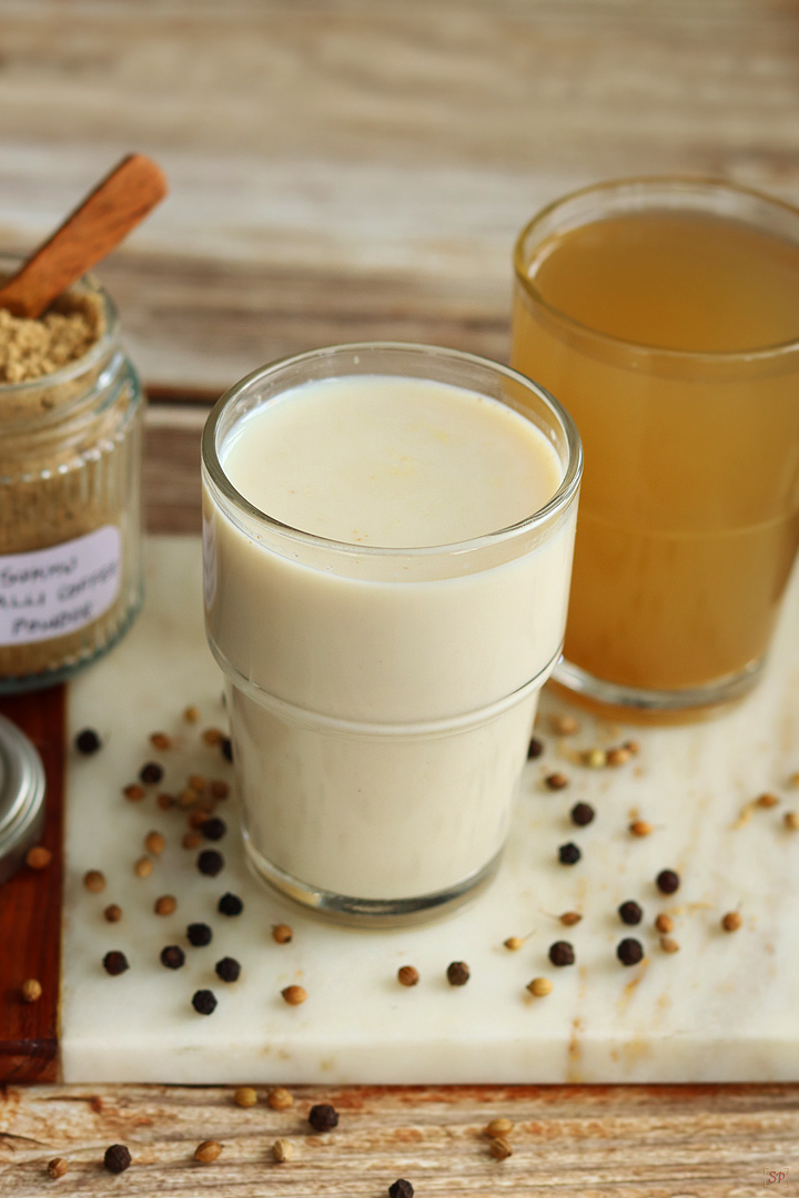 sukku coffee served in a glass 