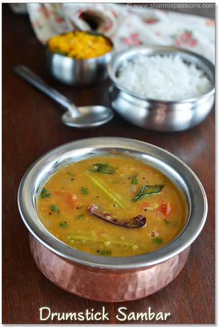 Sambar Recipe - Sharmis Passions