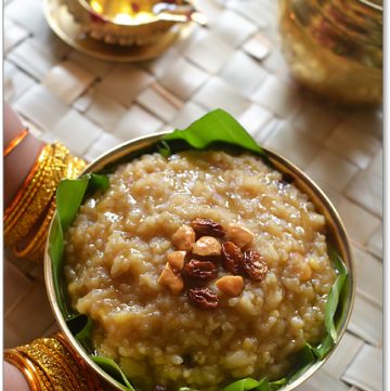 Sweet Pongal | Sakkarai Pongal - Sharmis Passions