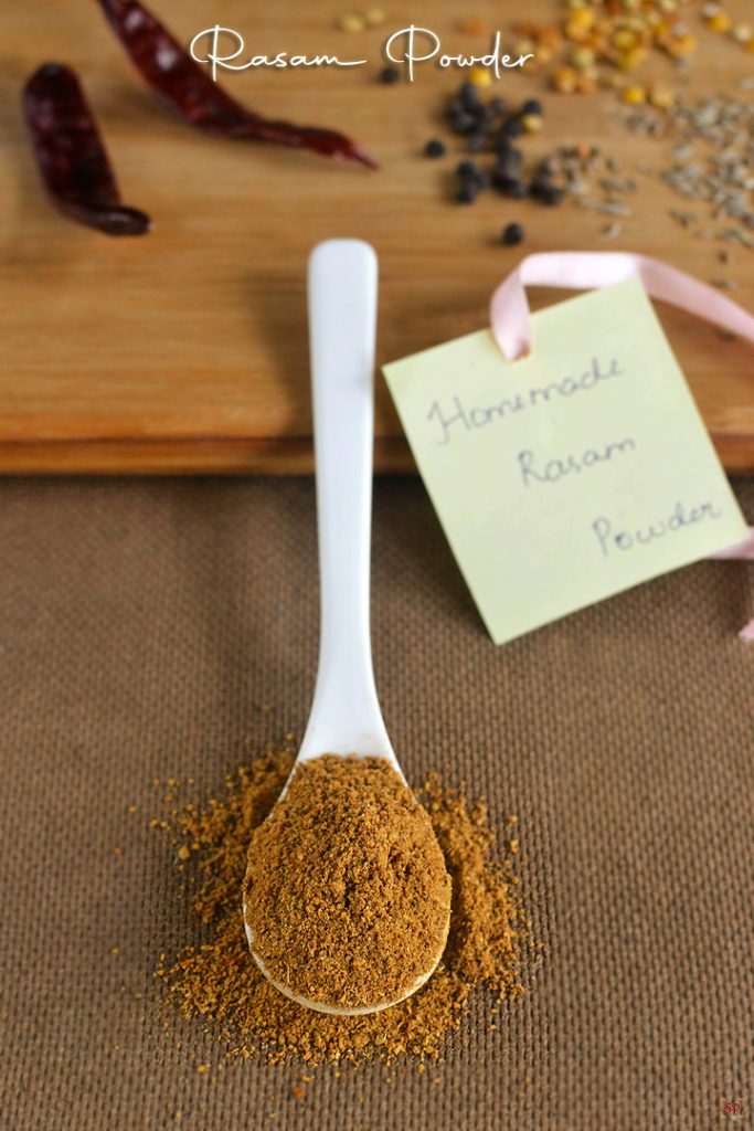 Rasam Powder Recipe | Rasam Podi Recipe - Sharmis Passions