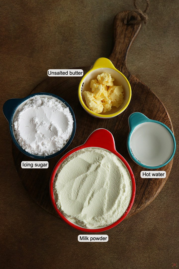 ingredients needed to make condensed milk