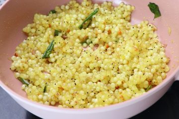 Sago Upma Recipe | Javvarisi Upma Recipe - Sharmis Passions