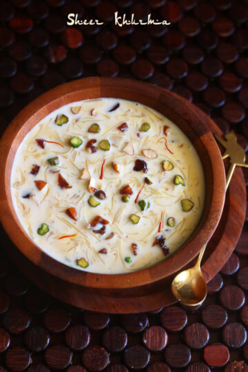 Sheer Khurma Recipe - Sharmis Passions