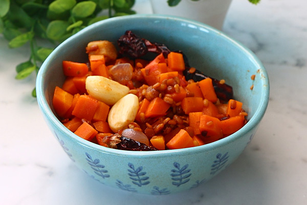 transfer to a bowl to cool down