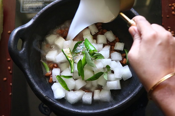 add thin coconut milk