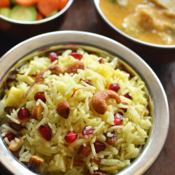 Kashmiri Pulao Recipe - Sharmis Passions