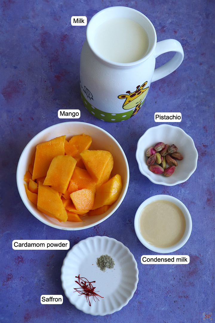 mango kulfi ingredients