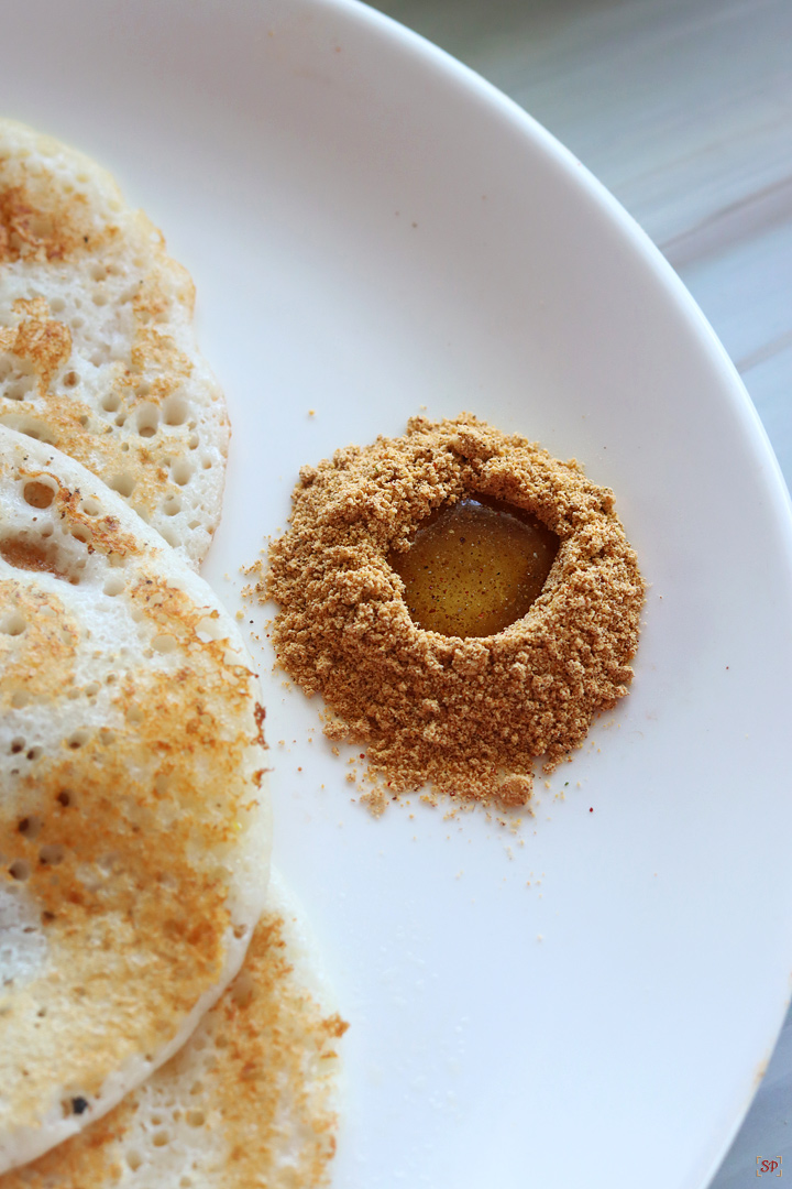 kollu podi with oil