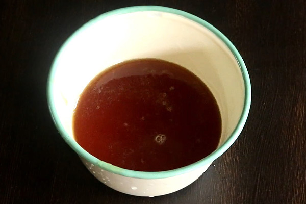 jaggery syrup is ready