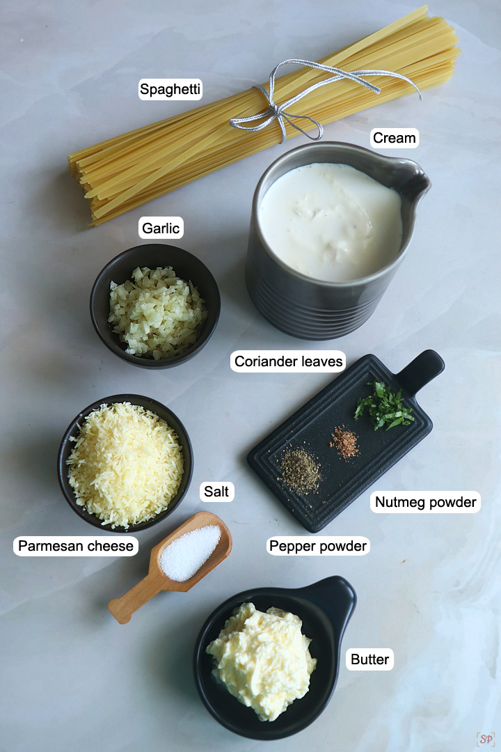 alfredo pasta ingredients