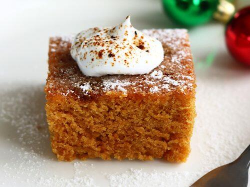 Fresh ginger cake