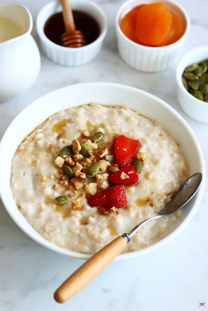 Oats Porridge Recipe | Oatmeal Porridge Recipe - Sharmis Passions