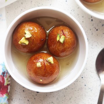 Sweet Potato Jamun Recipe - Sharmis Passions