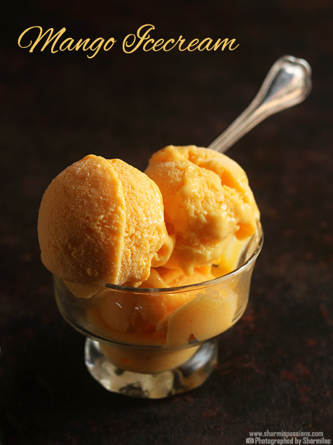 Mango Ice Cream Recipe How To Mango Icecream Recipe