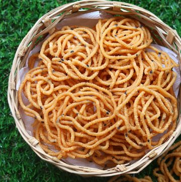 Moong Dal Murukku Recipe - Sharmis Passions