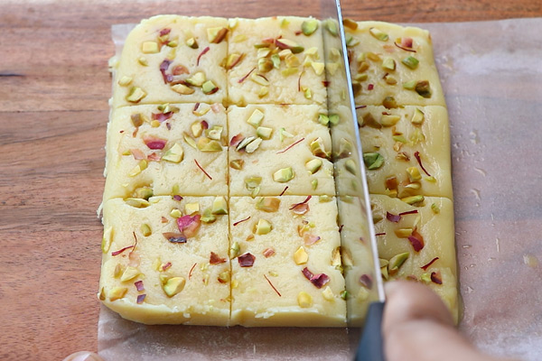 Milk Powder Burfi Recipe   Milk Barfi Recipe  Sharmis Passions - 10