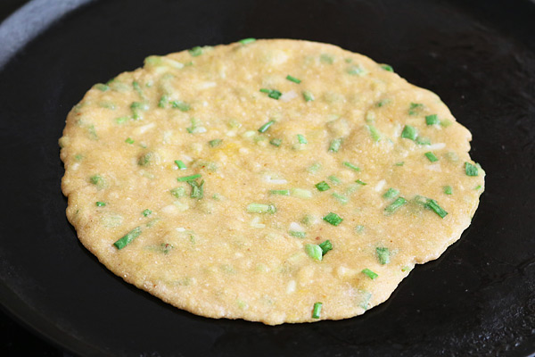 cook paratha