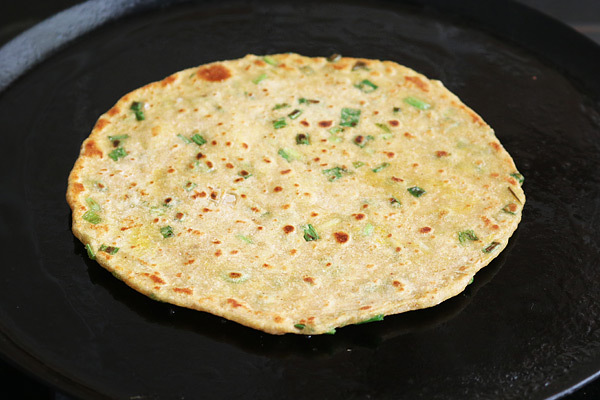 cooked paratha