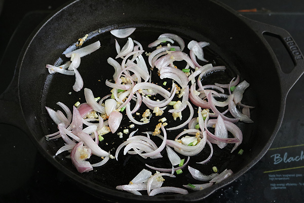 saute onion until transparent