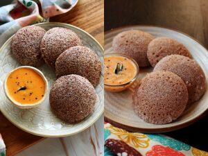 Ragi Idli Recipe | Finger Millet Idli Recipe - Sharmis Passions