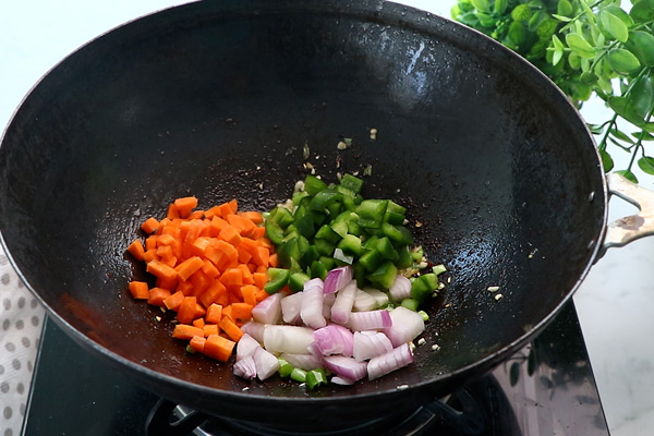 add vegetables