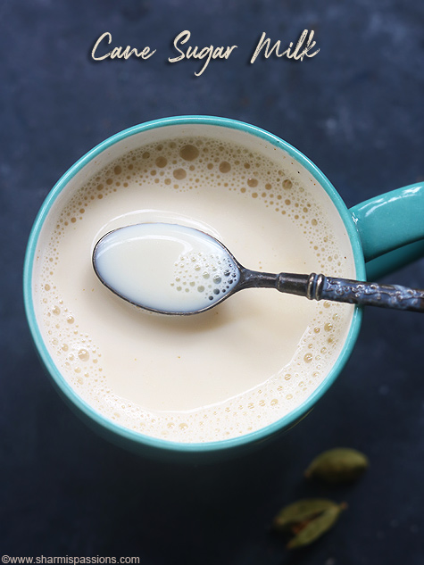 cane sugar milk