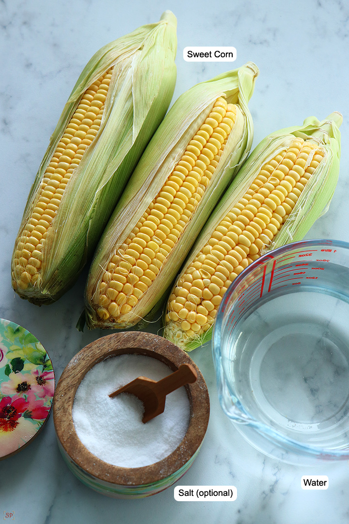 cooking corn on the cob ingredients