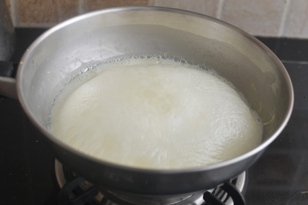 boil milk