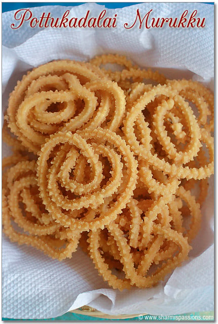 Pottukadalai Murukku