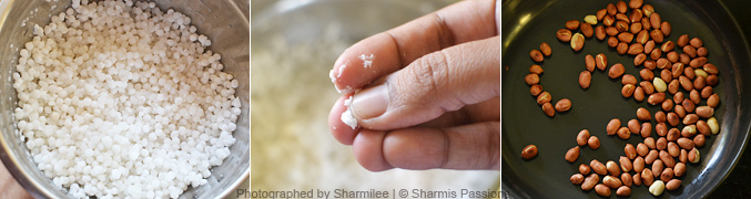 How to make sago vada - Step1