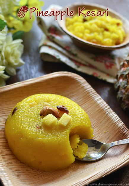 Pineapple Kesari Recipe