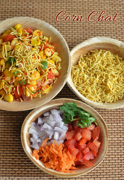 Easy Corn Chaat Recipe