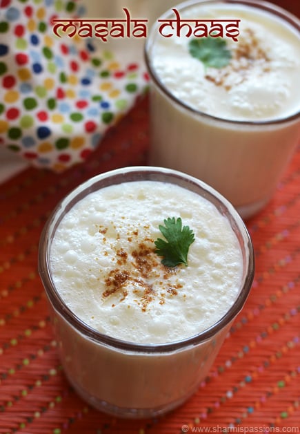 Masala Lassi (Masala Chaas Recipe + Video) - Flavours Treat