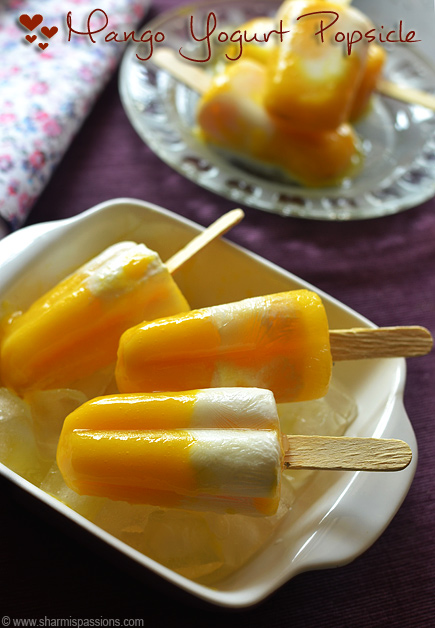 Mango Yogurt Popsicle Recipe