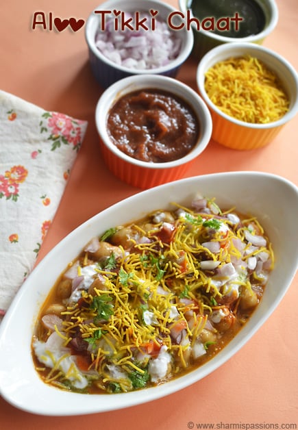 Aloo Tikki Chole Chaat Recipe - 26