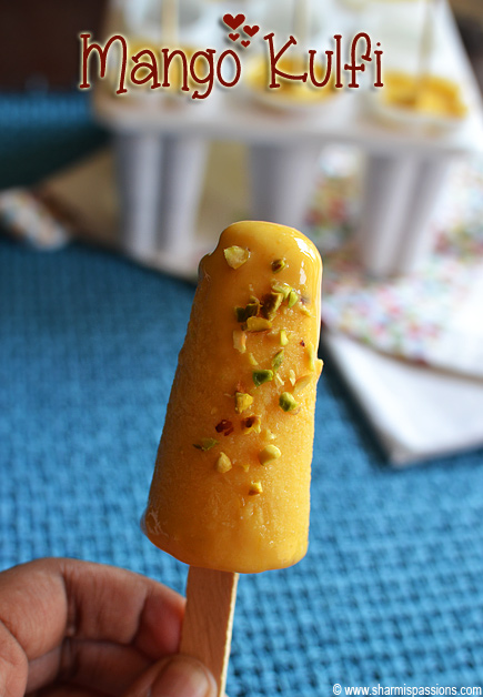 Mango kulfi recipe, How to make mango kulfi recipe