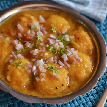 Mini Idli Sambar | Ghee Mini Idli Sambar - Sharmis Passions