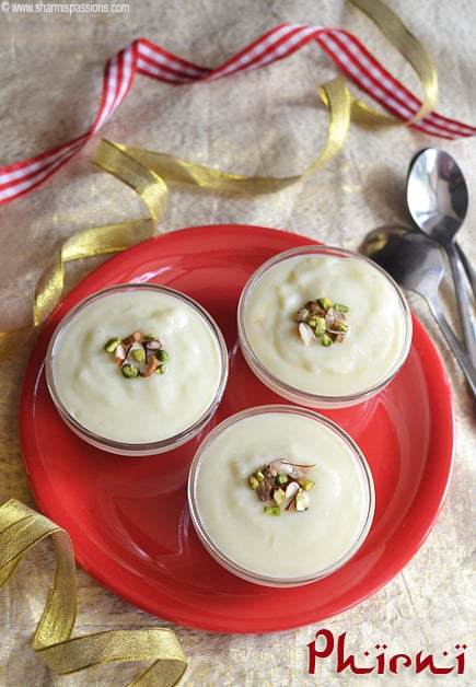 Phirni Recipe