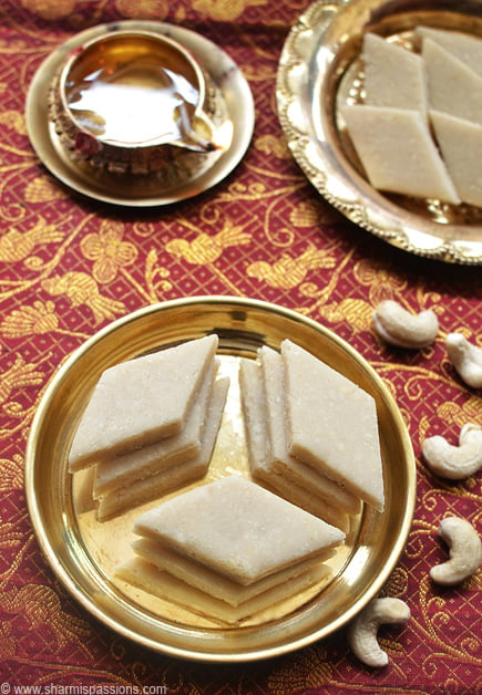 Kaju Katli Recipe