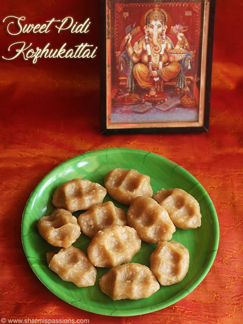 Sweet Pidi Kozhukattai Recipe