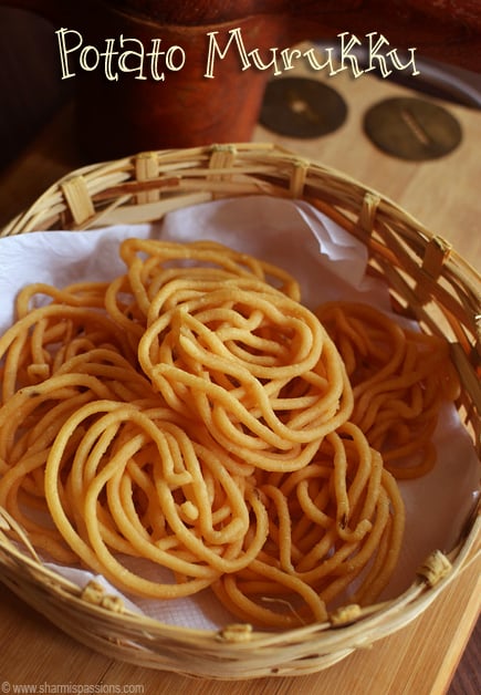 Easy Potato Murukku Recipe