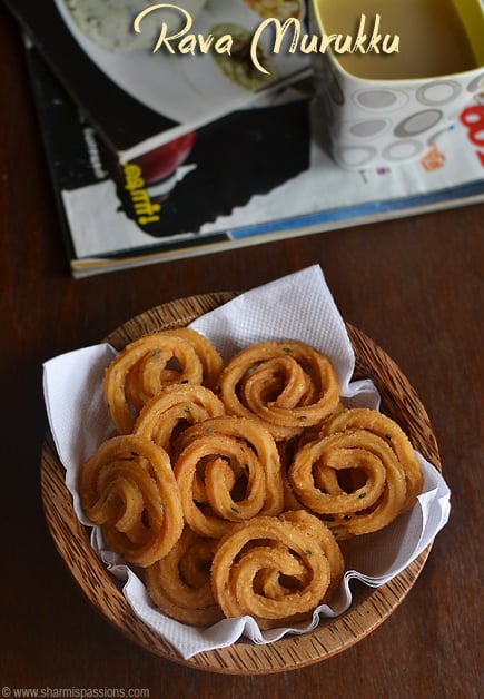 Rava Murukku Recipe