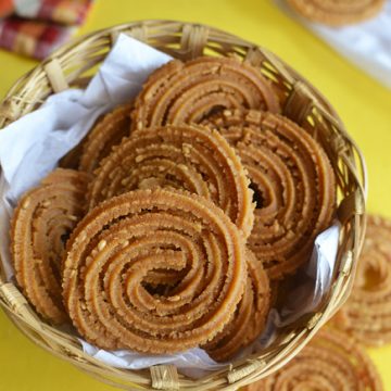 Wheat Flour Murukku Recipe - Sharmis Passions