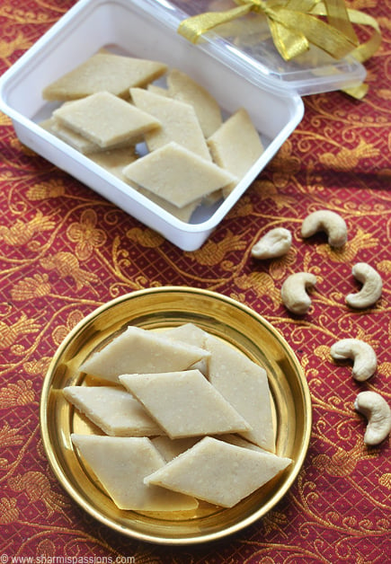 Kaju Katli Recipe